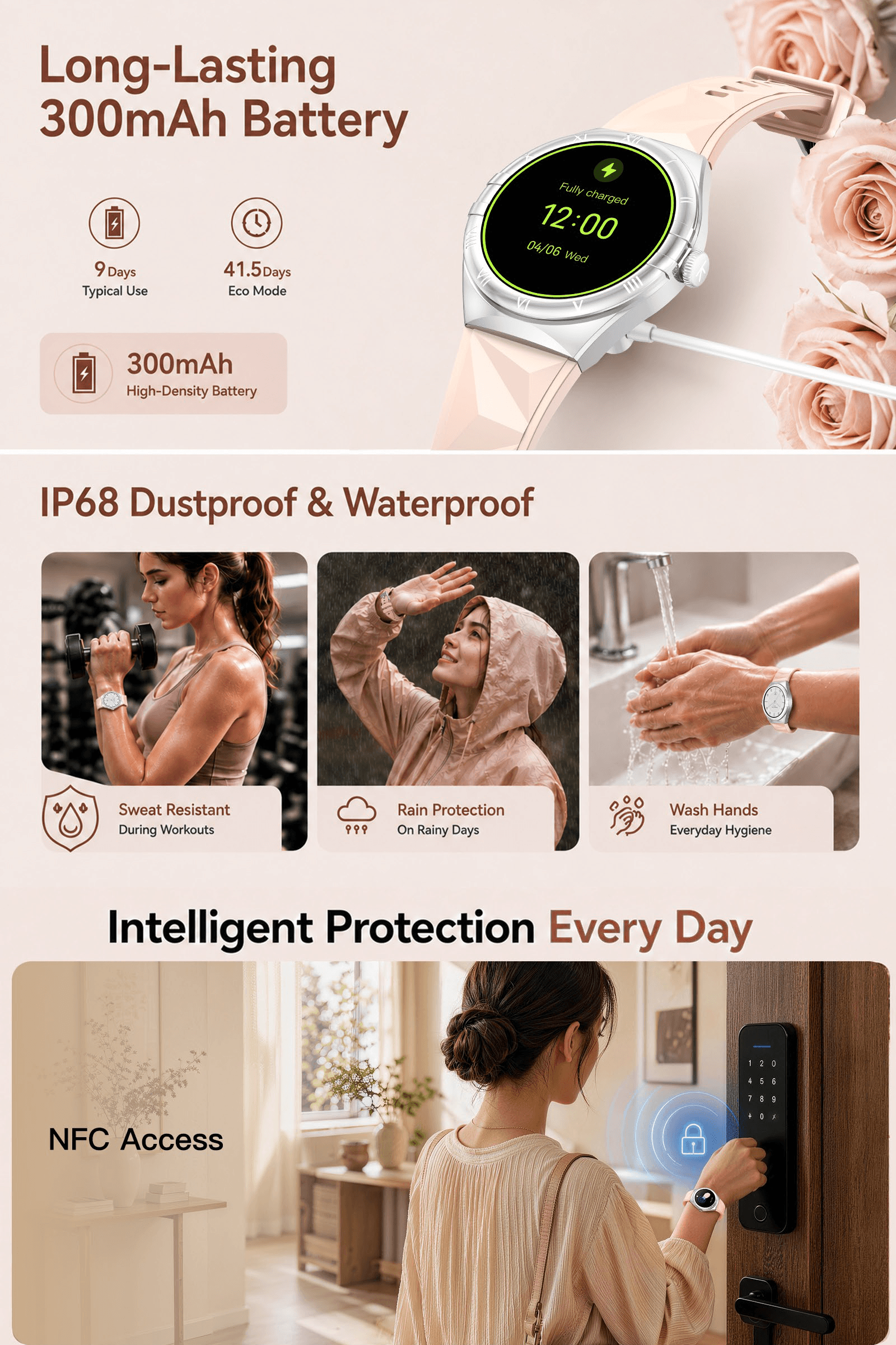 Kieslect Pura3 Women Fashion Smart Watch