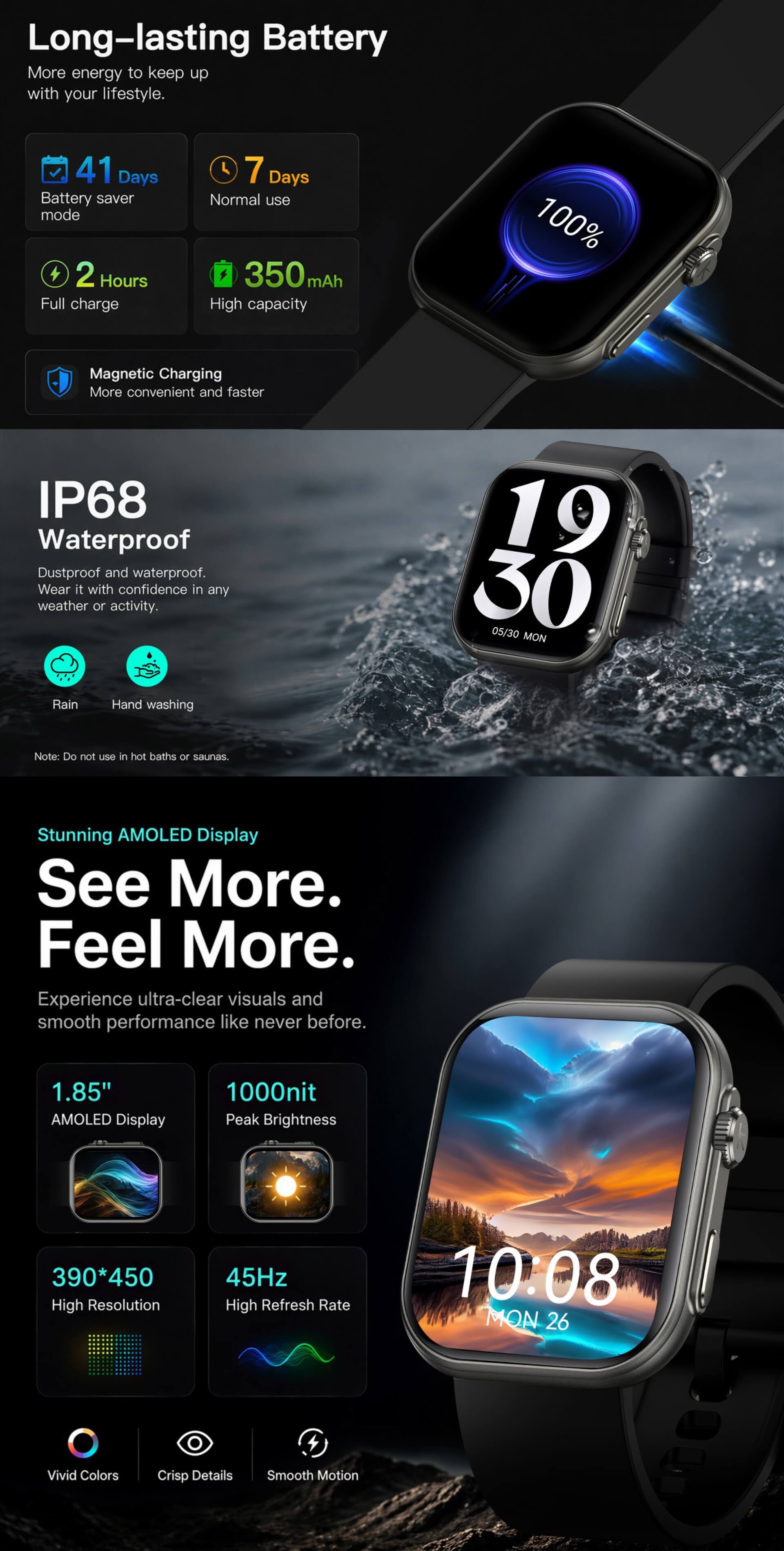 Kieslect Balance 3Pro Smartwatch with Built-in AI Assistant