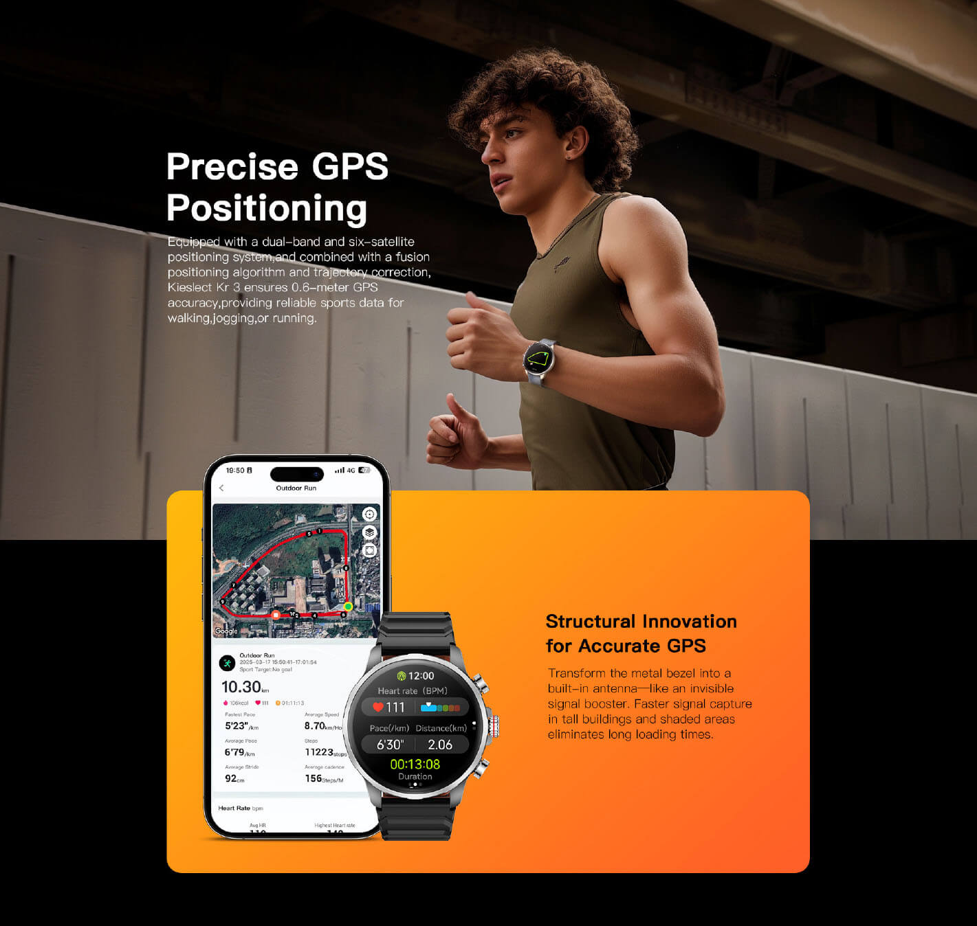 Kieslect Calling Smart Watch Kr 3