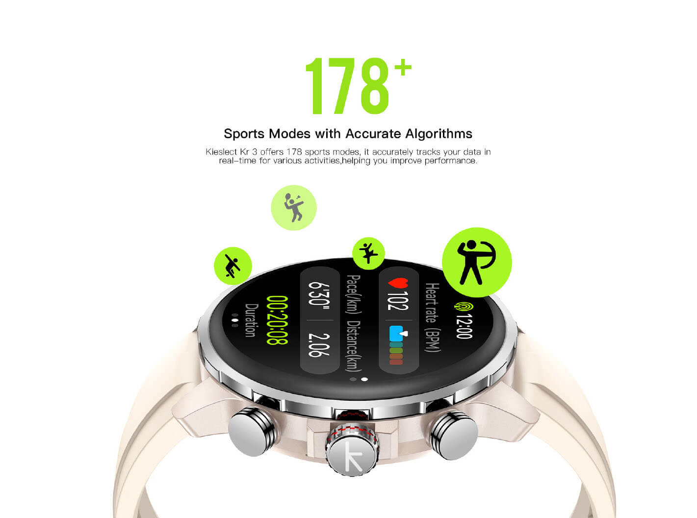 Kieslect Calling Smart Watch Kr 3
