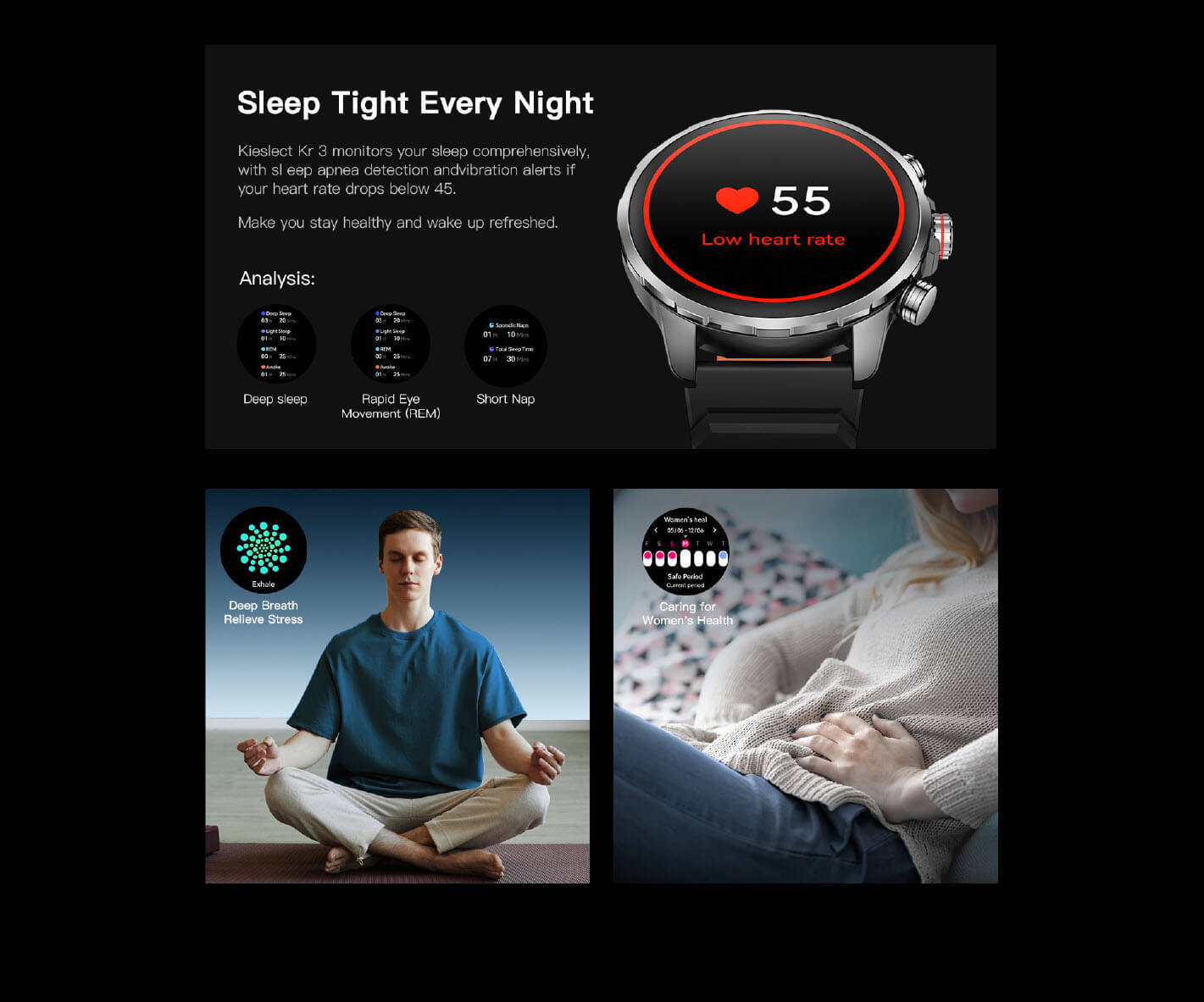 Kieslect Calling Smart Watch Kr 3