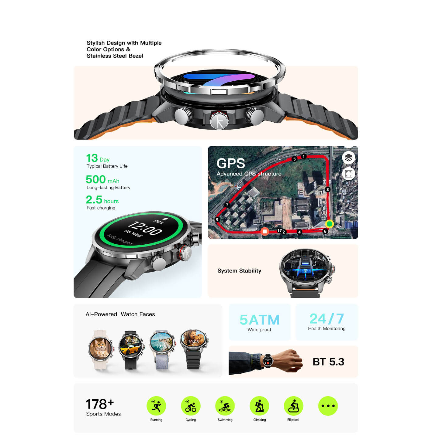 Kieslect Calling Smart Watch Kr 3