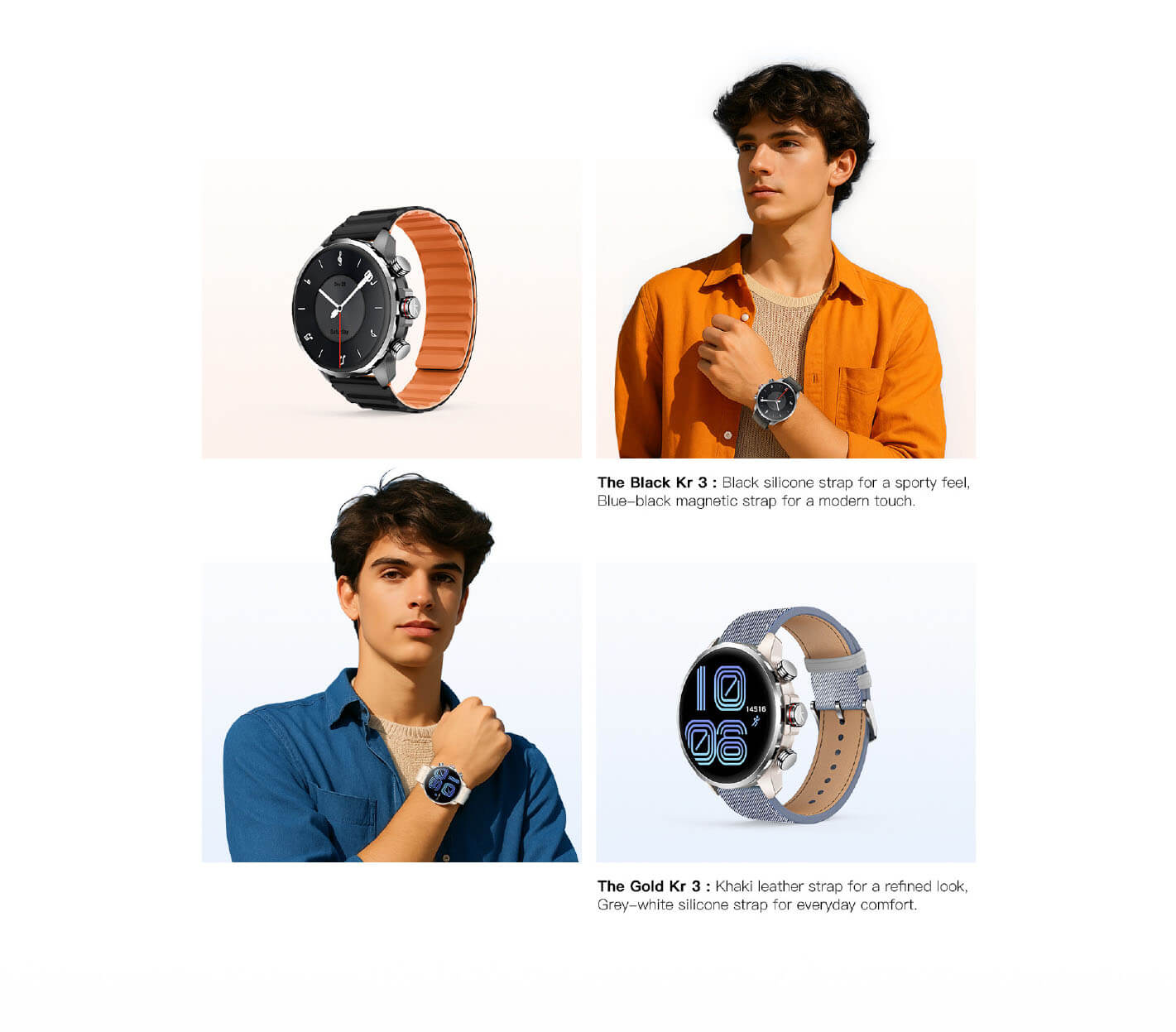 Kieslect Calling Smart Watch Kr 3
