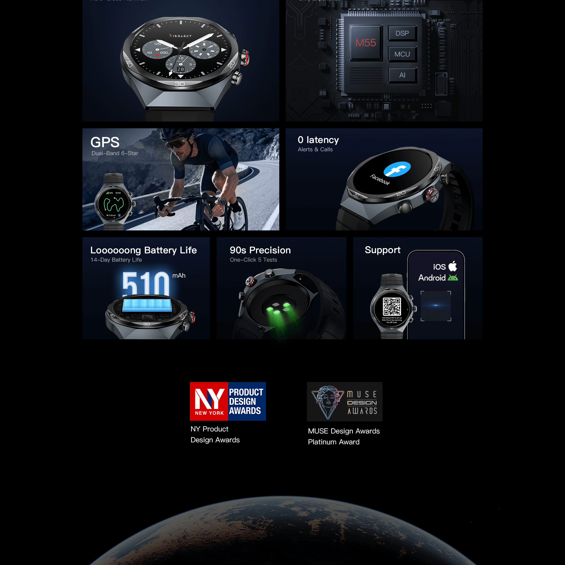 Kieslect AI Smartwatch Elite2