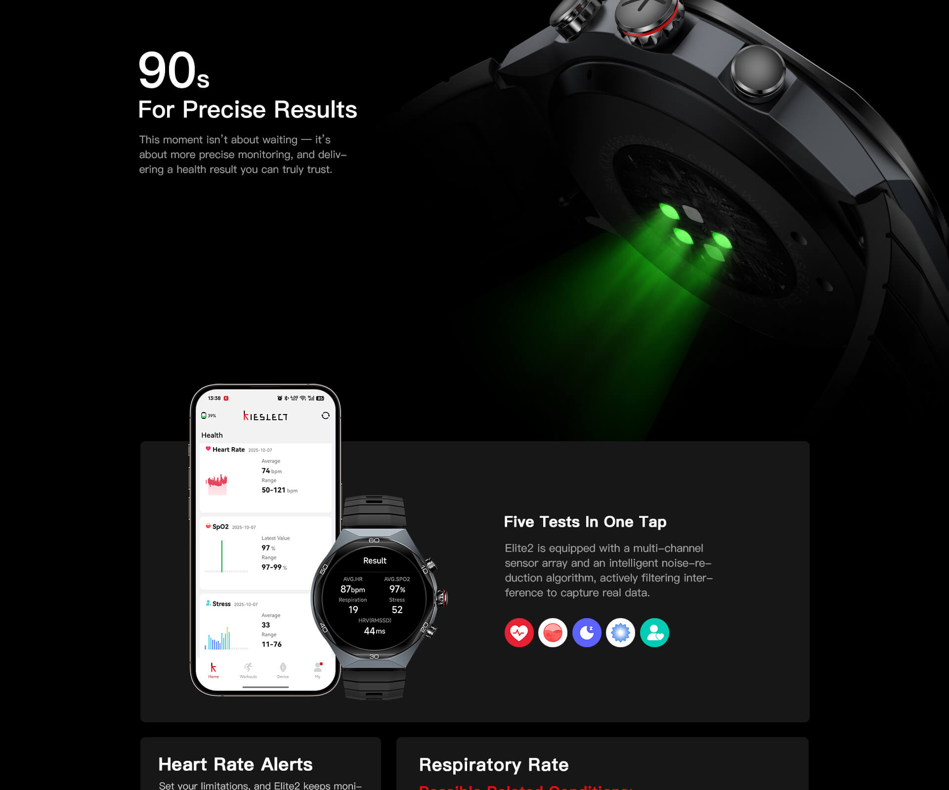 Kieslect AI Smartwatch Elite2