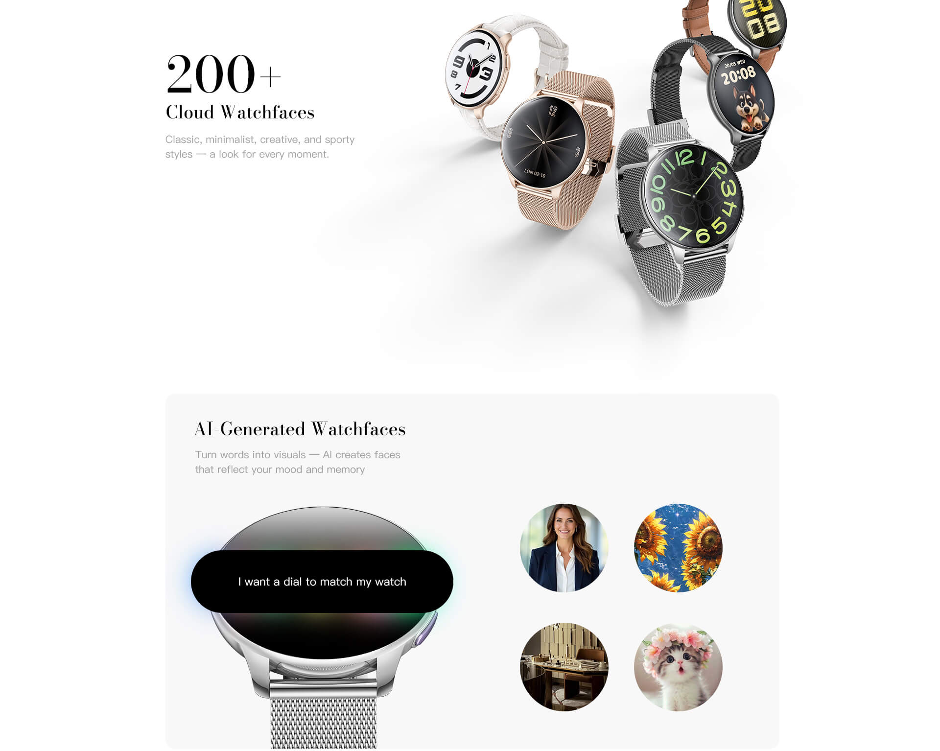 Kieslect Elfin World's Thinnest Women's Smartwatch