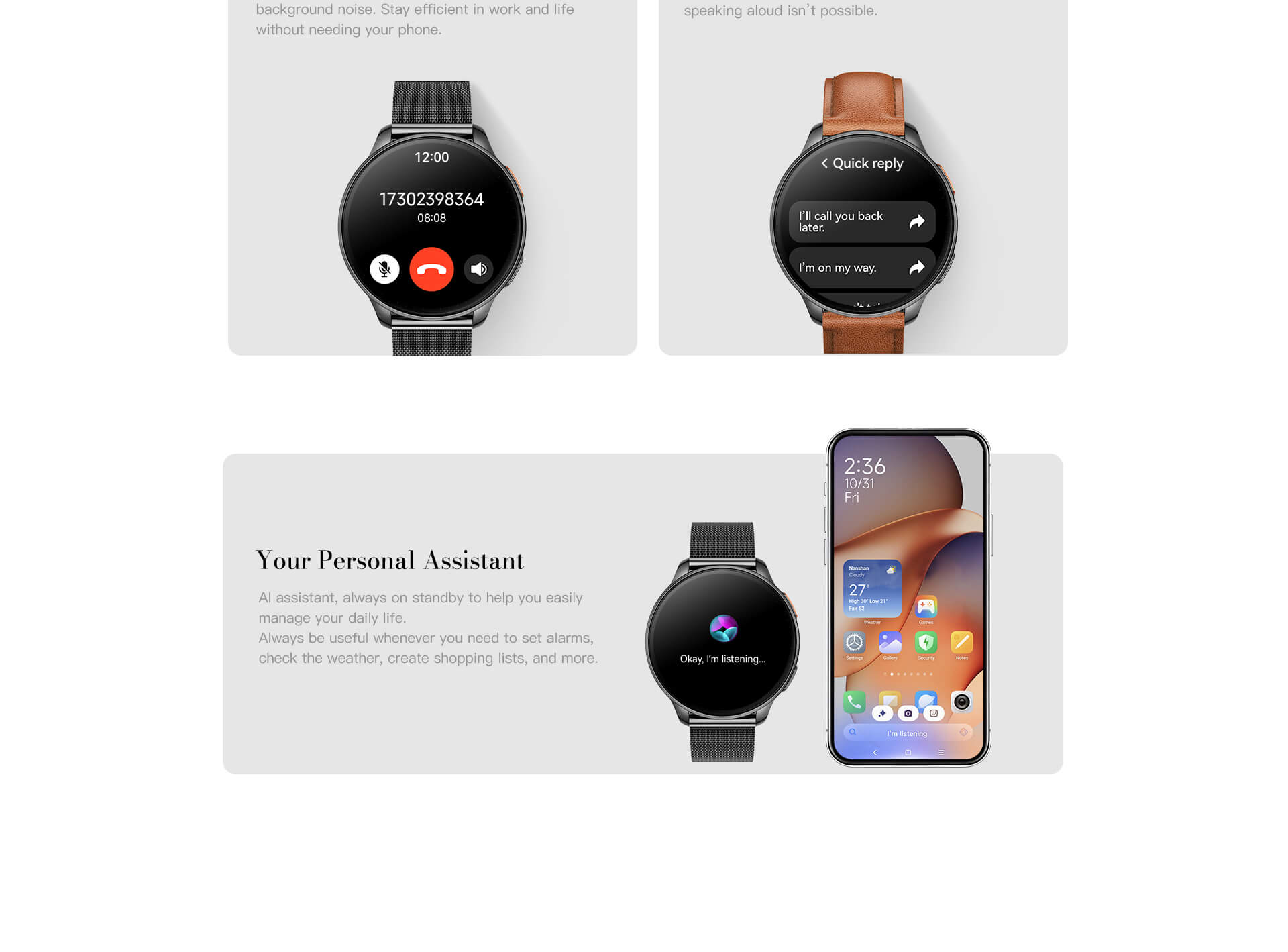 Kieslect Elfin World's Thinnest Women's Smartwatch