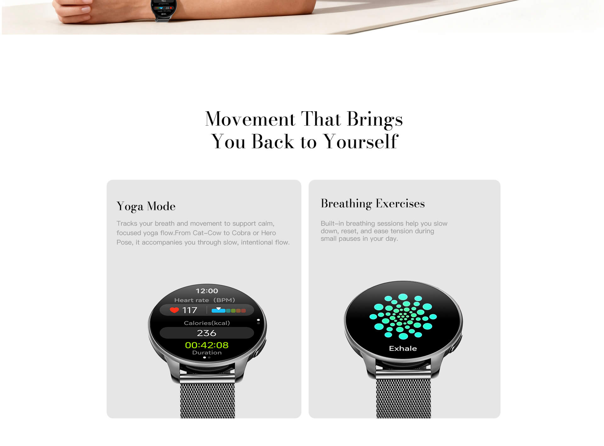 Kieslect Elfin World's Thinnest Women's Smartwatch