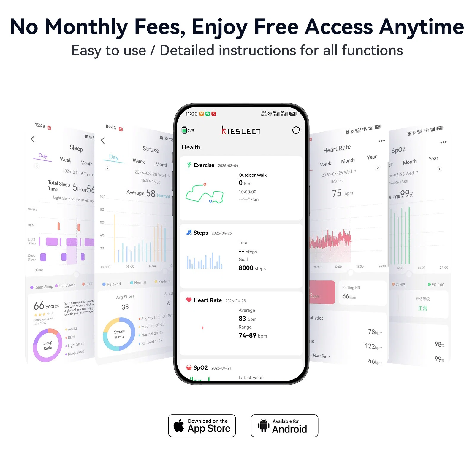 Kieslect Health Tracker Biokoop