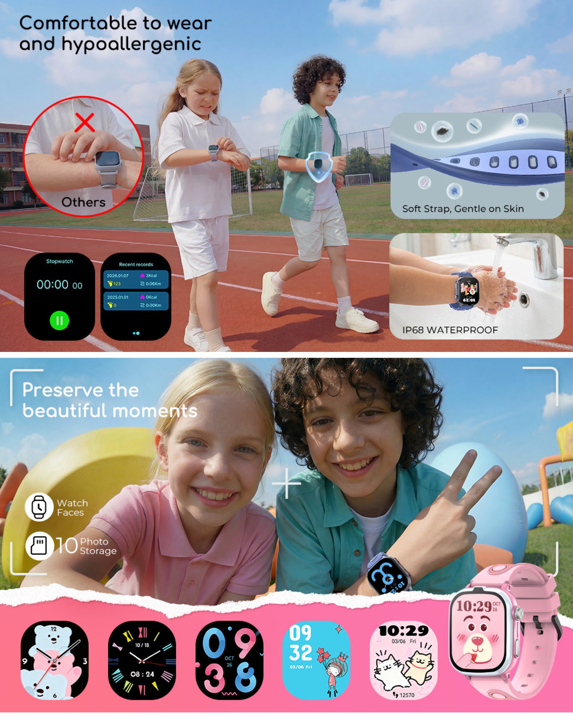 Kieslect Qualy Plus Kids Smart Watch