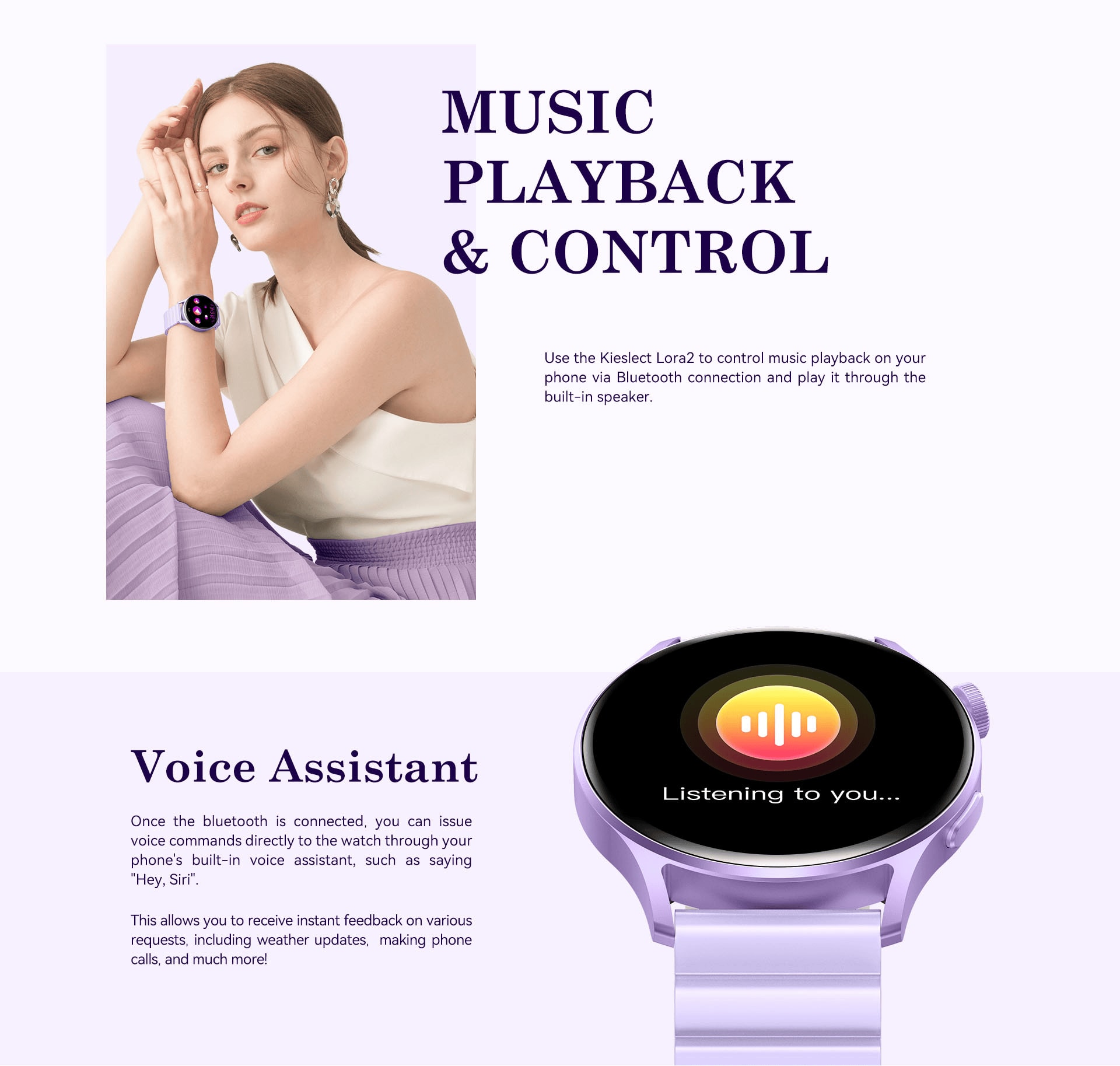 Kieslect Lady Smartwatch Lora 2